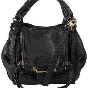 Kooba Jonnie Mini crossbody black leather